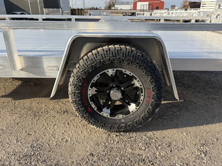 New 2026 Sport Haven AUTX714D (7' x 14') 2.9K Aluminum Utility Trailer