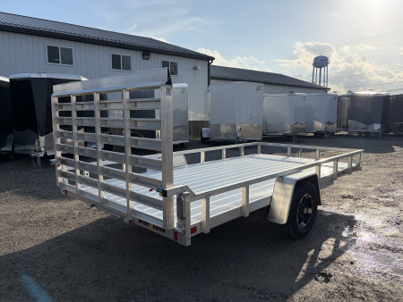 New 2026 Sport Haven AUTX714D (7' x 14') 2.9K Aluminum Utility Trailer