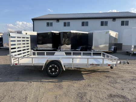 New 2026 Sport Haven AUTX714D (7' x 14') 2.9K Aluminum Utility Trailer