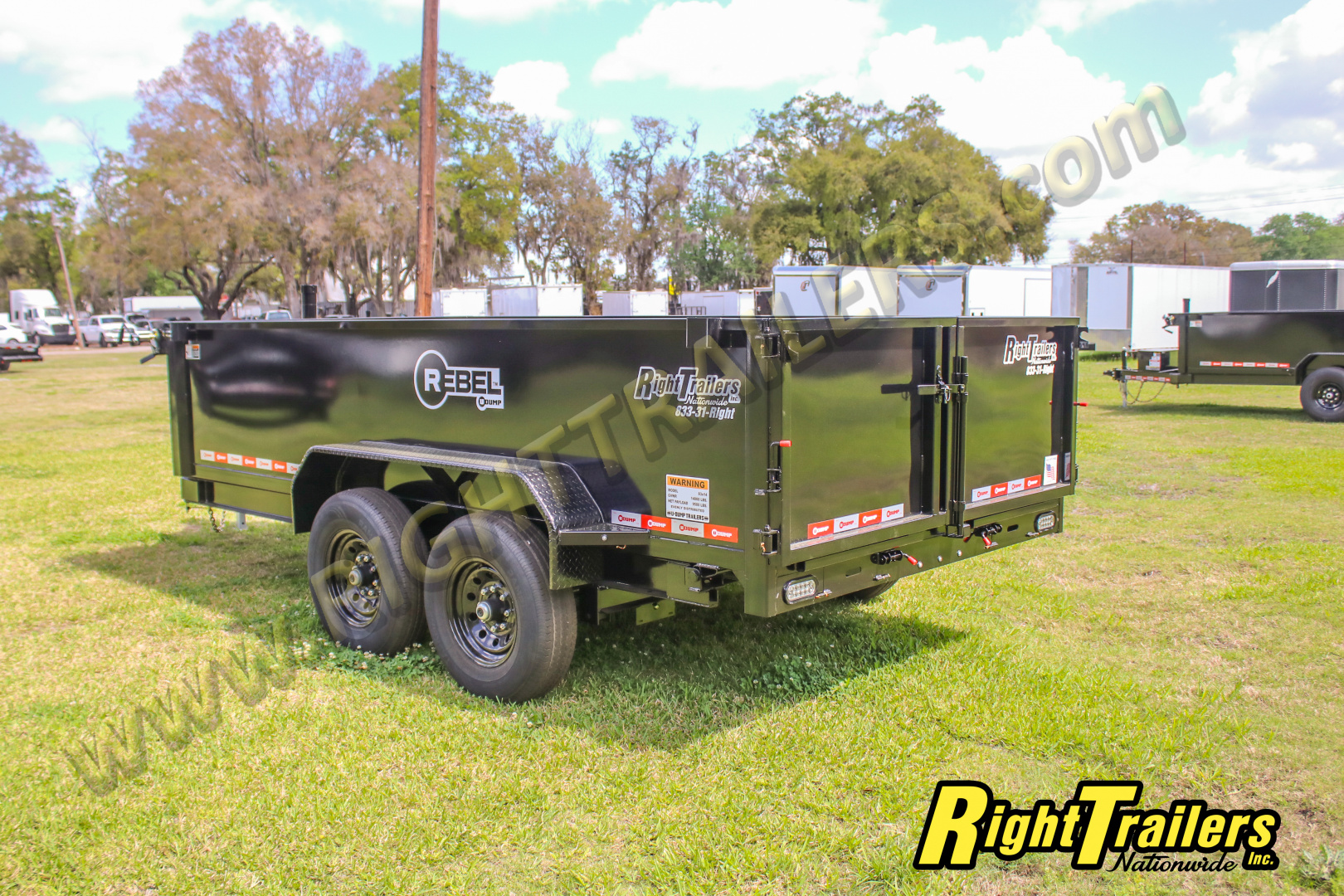 New 2026 7X14 U-Dump Dump Trailer