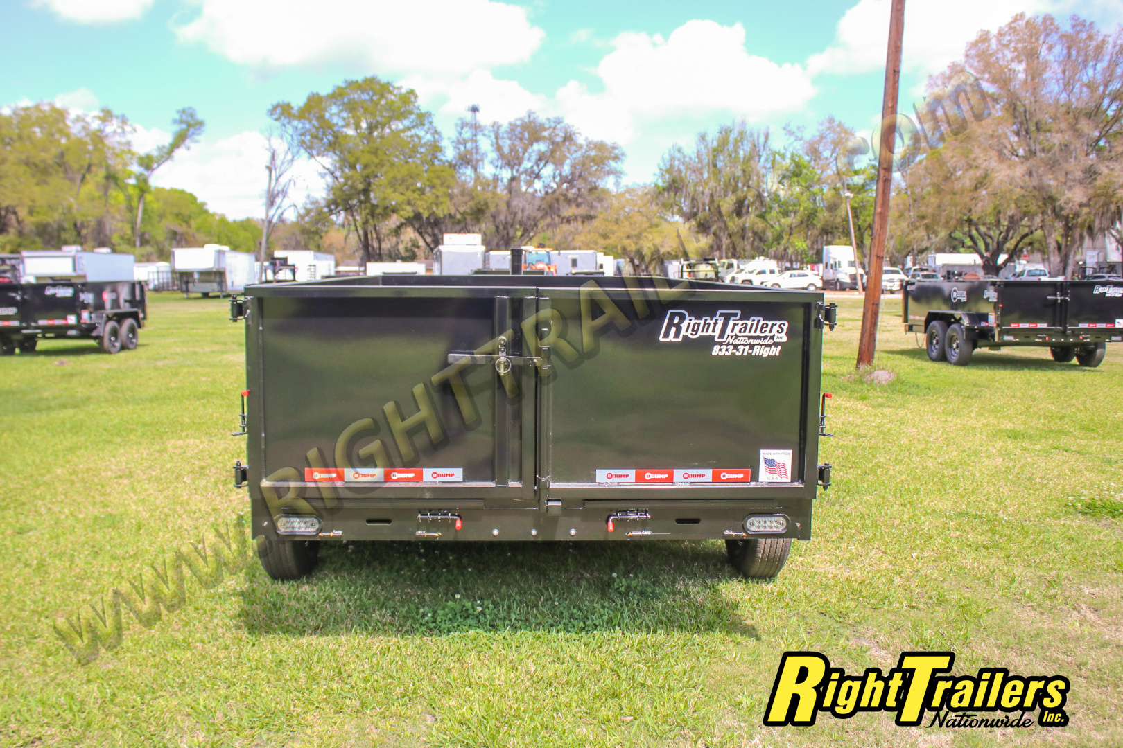 New 2026 7X14 U-Dump Dump Trailer