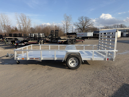New 2026 Sport Haven AUTE714D (7' X 14') 2.9K Aluminum Utility Trailer