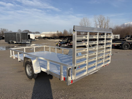 New 2026 Sport Haven AUTE714D (7' X 14') 2.9K Aluminum Utility Trailer