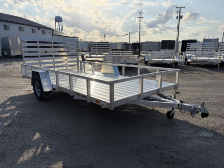 New 2026 Sport Haven AUTE714D (7' X 14') 2.9K Aluminum Utility Trailer