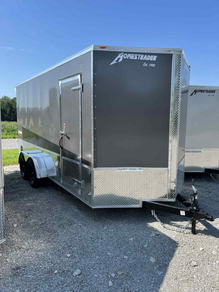 New 2026 Homesteader Trailer 7X16ITC+12OHV Cargo / Enclosed Trailer