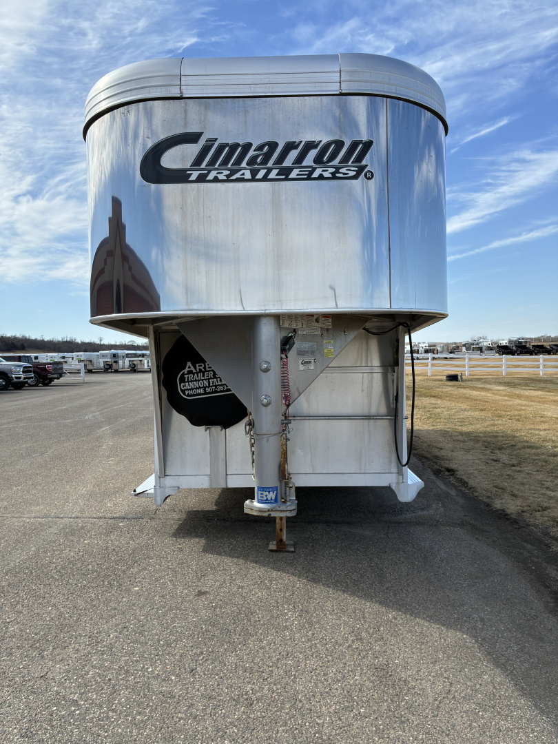 Used 2023 Cimarron 24' Lonestar Stock / Stock Combo Trailer