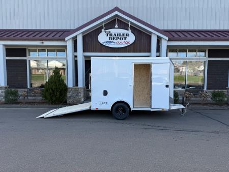 New ATC 6' x 10' + 2' V-Nose Enclosed Cargo Trailer with Ramp Door 2.9K