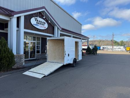 New ATC 6' x 10' + 2' V-Nose Enclosed Cargo Trailer with Ramp Door 2.9K