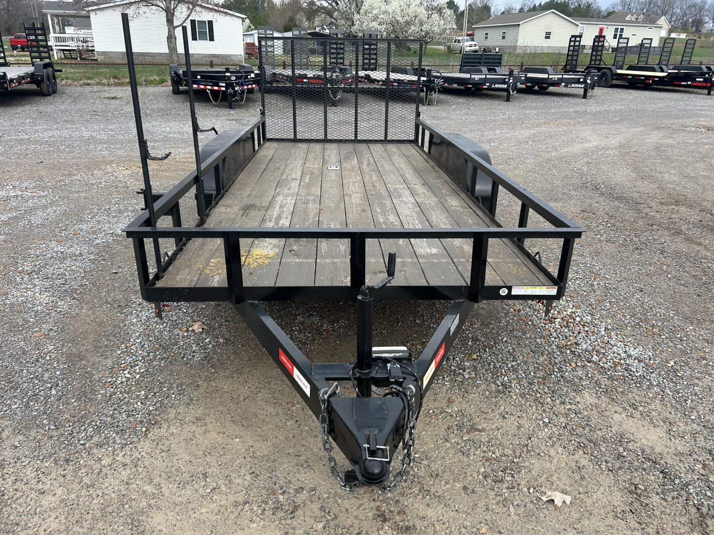 Used 2023 Lawrimore 77" X 16' 7K GVWR Utility Trailer