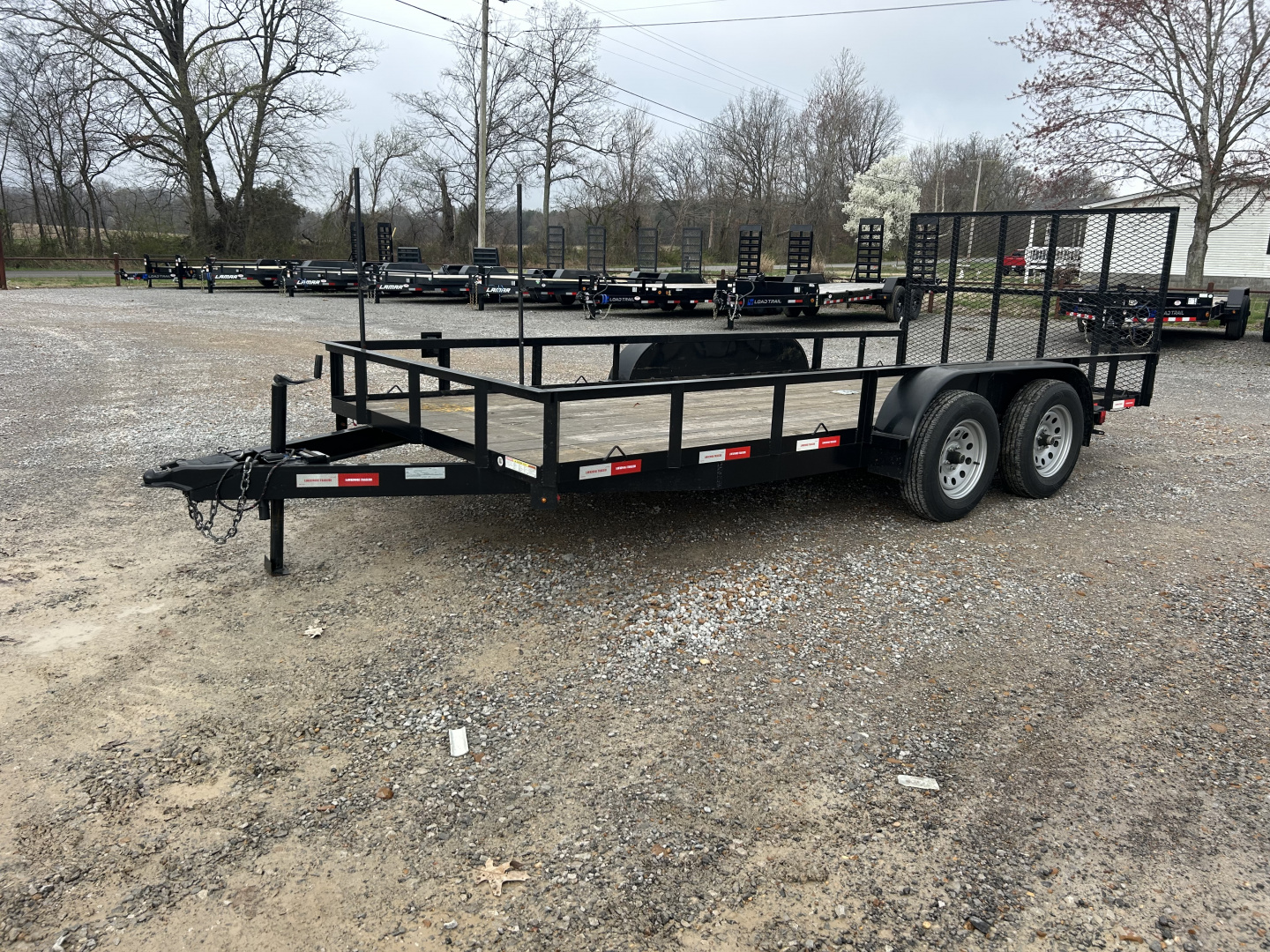 Used 2023 Lawrimore 77" X 16' 7K GVWR Utility Trailer
