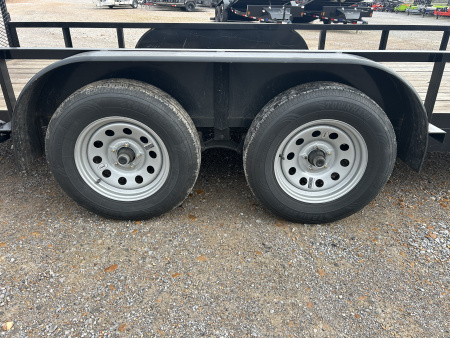 Used 2023 Lawrimore 77" X 16' 7K GVWR Utility Trailer