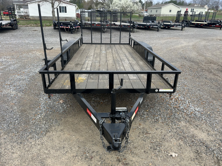 Used 2023 Lawrimore 77" X 16' 7K GVWR Utility Trailer