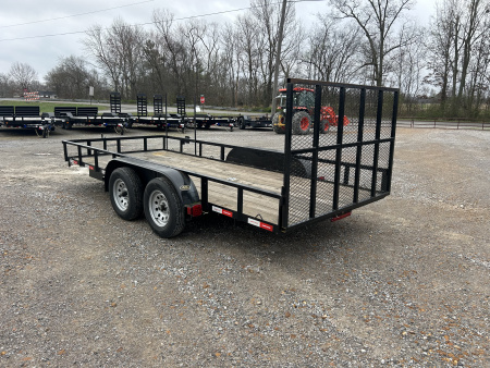 Used 2023 Lawrimore 77" X 16' 7K GVWR Utility Trailer