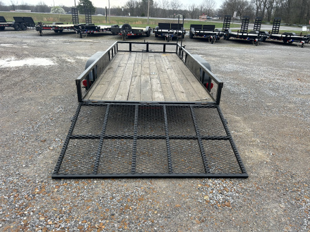 Used 2023 Lawrimore 77" X 16' 7K GVWR Utility Trailer
