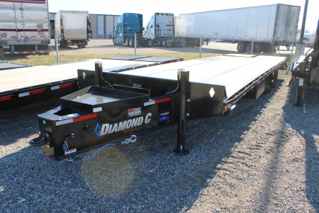 New 2026 Diamond C Trailers 30' PX 25K GVWR STOCK ID 52303 Equipment Trailer