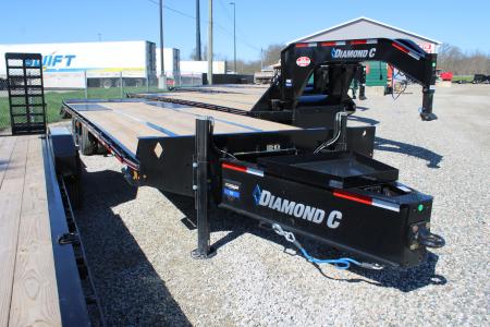 New 2026 Diamond C Trailers 30' PX 25K GVWR STOCK ID 52303 Equipment Trailer