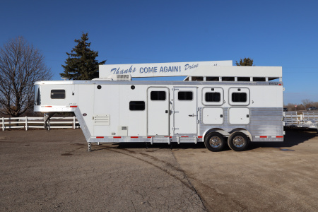 Used 2003 Exiss Trailers 3 Horse LQ Trailer