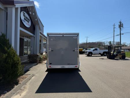 New ATC 7' x 16' + 2' V-Nose Enclosed Cargo Trailer with Ramp Door 7.7K