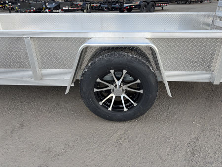 New 2026 SPORT HAVEN AUT714D (7' X 14') 2.9K Aluminum Utility Trailer w/ ATP Sides