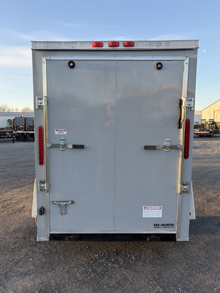 Used 2021 South Georgia Cargo Trailers SG58SA (5' X 8') 2.9K V-Nose Cargo / Enclosed Trailer