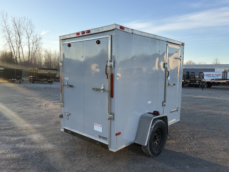 Used 2021 South Georgia Cargo Trailers SG58SA (5' X 8') 2.9K V-Nose Cargo / Enclosed Trailer