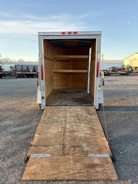 Used 2021 South Georgia Cargo Trailers SG58SA (5' X 8') 2.9K V-Nose Cargo / Enclosed Trailer