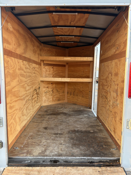 Used 2021 South Georgia Cargo Trailers SG58SA (5' X 8') 2.9K V-Nose Cargo / Enclosed Trailer