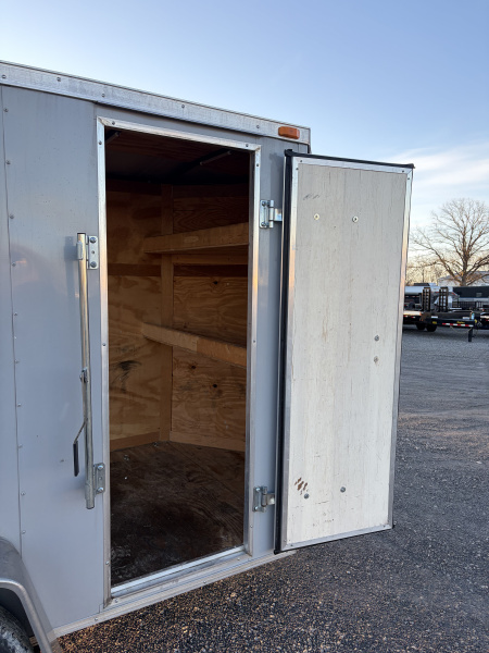 Used 2021 South Georgia Cargo Trailers SG58SA (5' X 8') 2.9K V-Nose Cargo / Enclosed Trailer