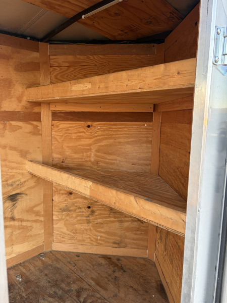 Used 2021 South Georgia Cargo Trailers SG58SA (5' X 8') 2.9K V-Nose Cargo / Enclosed Trailer