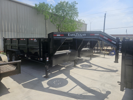 New 2026 East Texas Trailers 83X16 Dump Trailer