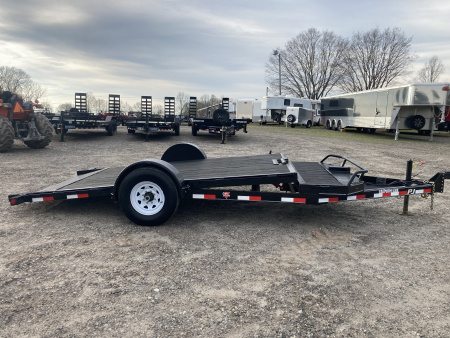 Used 2019 PJ Trailers Single Axle HD Tilt