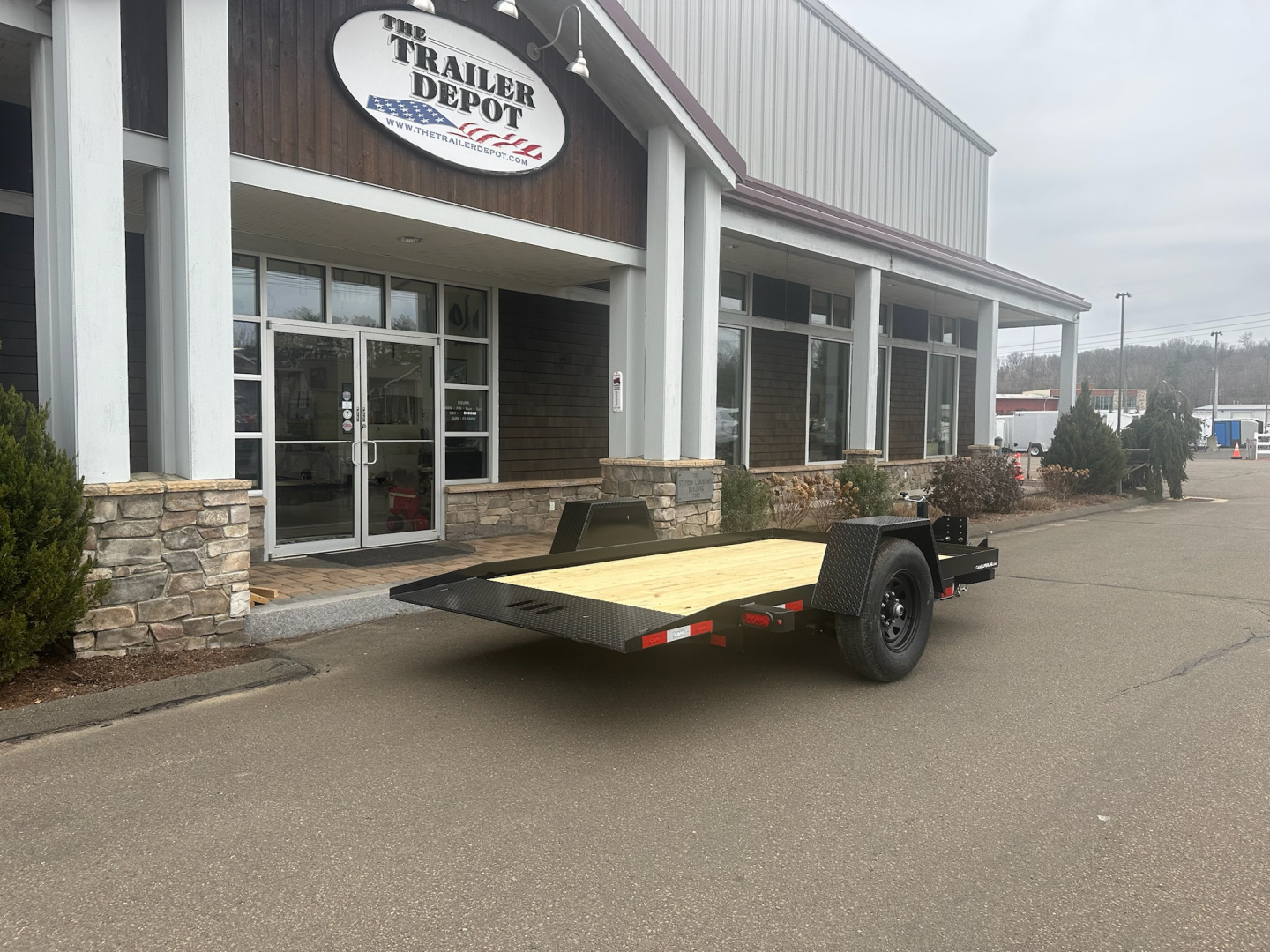 New CAM SUPERLINE 6' X 12' TILT TRAILER 6.6K