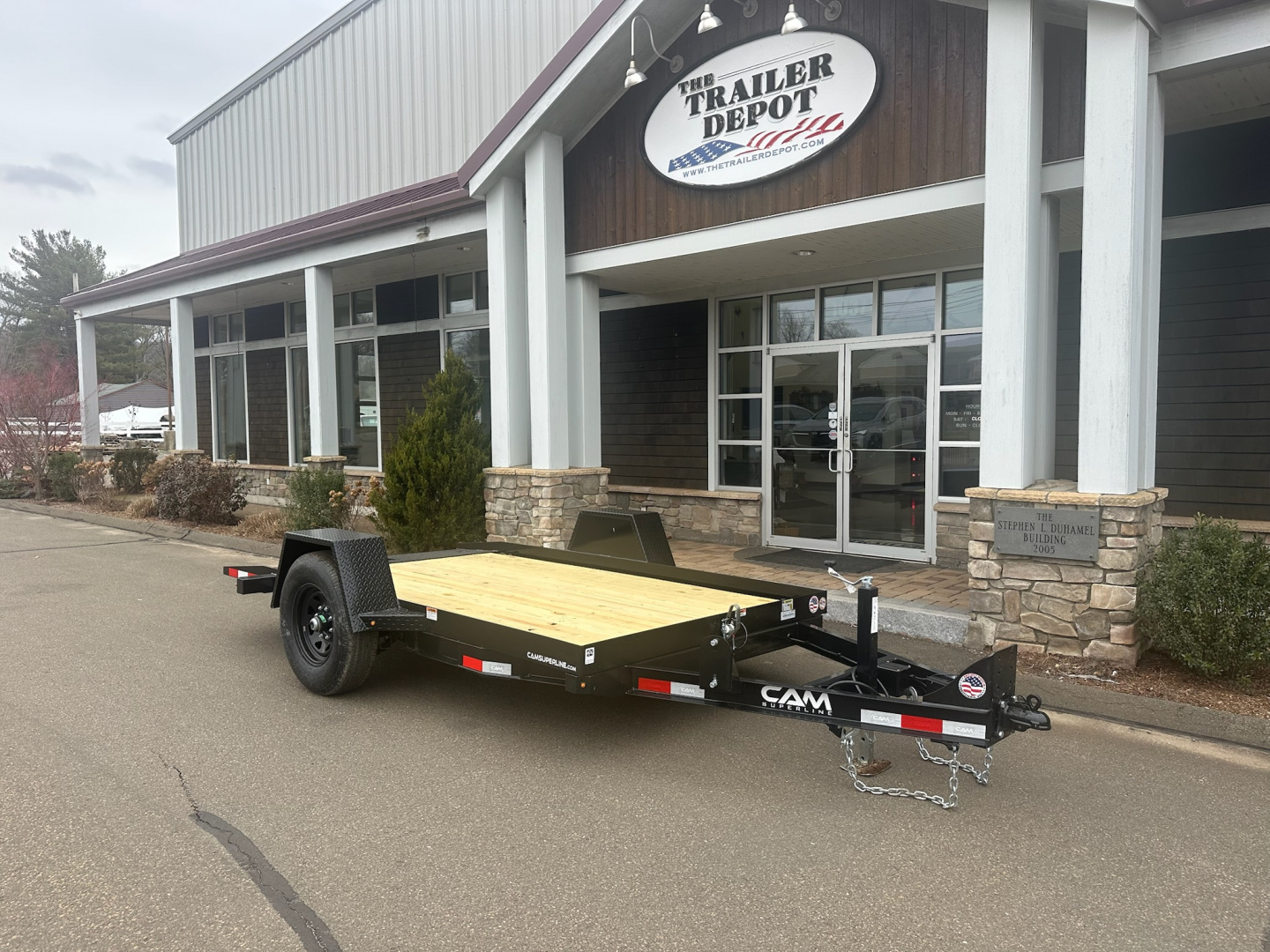New CAM SUPERLINE 6' X 12' TILT TRAILER 6.6K