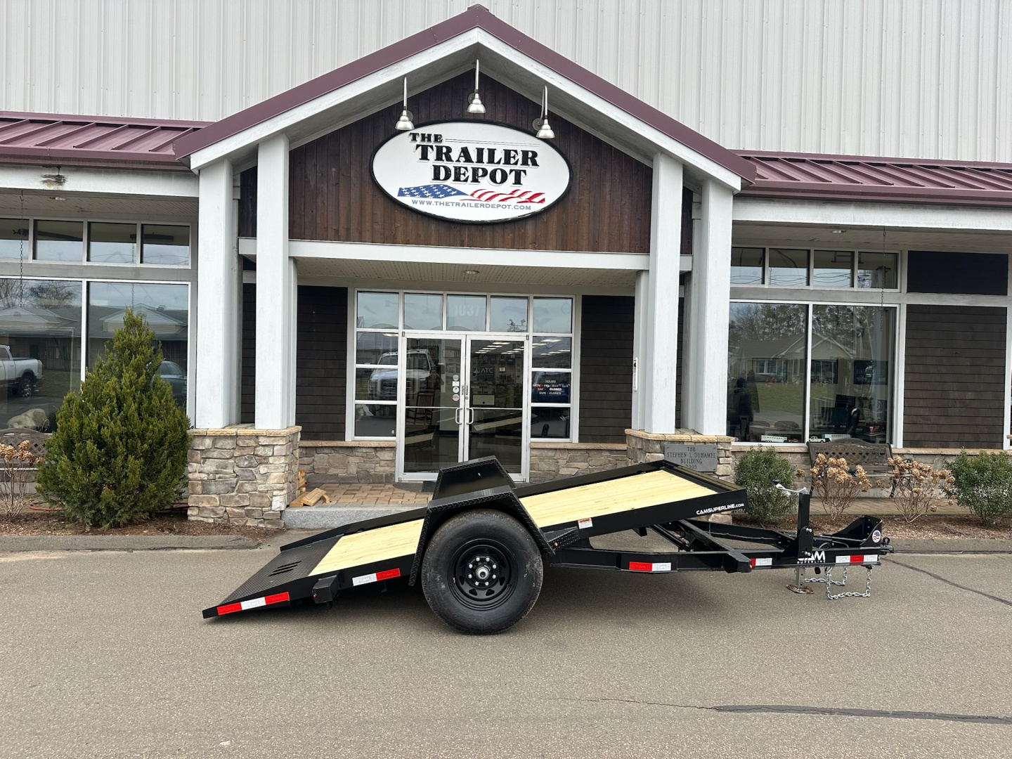 New CAM SUPERLINE 6' X 12' TILT TRAILER 6.6K