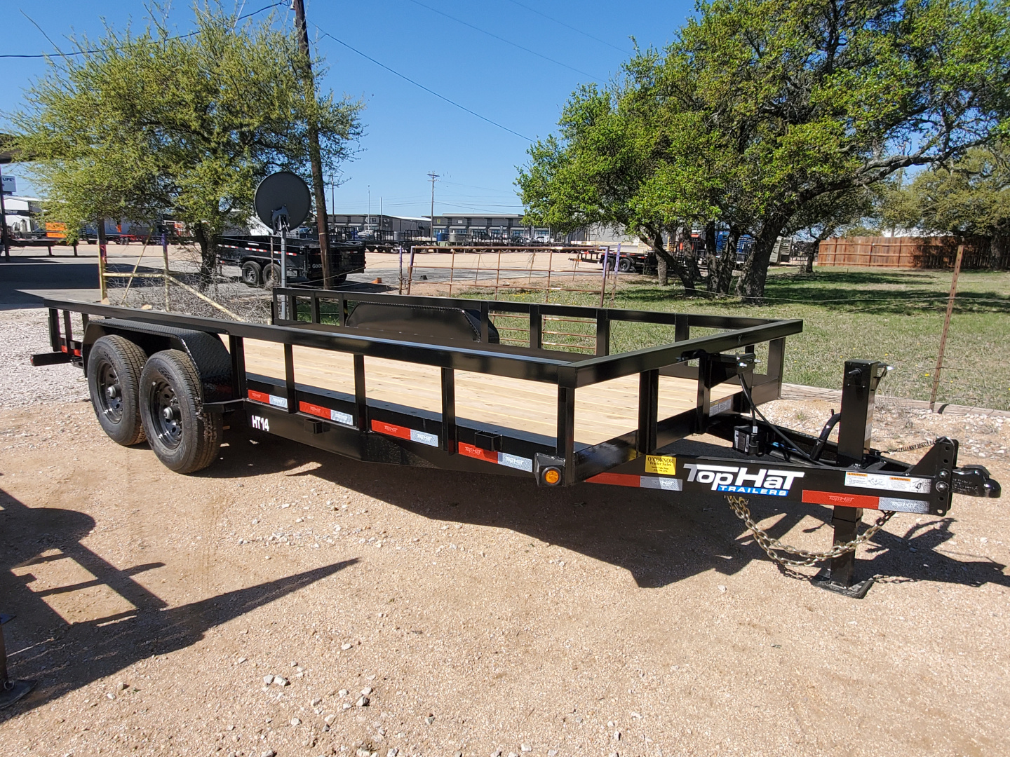 New 2026 Top Hat HT14 Utility Trailer