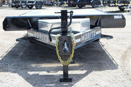 New 2025 Moritz 8' 6" x 18' Deckover Flatbed - 14,000# GVW