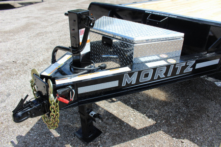 New 2025 Moritz 8' 6" x 18' Deckover Flatbed - 14,000# GVW