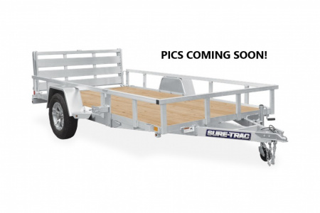 New 2026 Sure-Trac 7x12 5K Aluminum Tube Top Utility Trailer