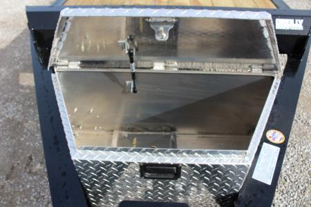 New 2026 Moritz ELBH 7' x 20' Low Pro - Aluminum Ramps - Equipment Trailer - 14000# GVW