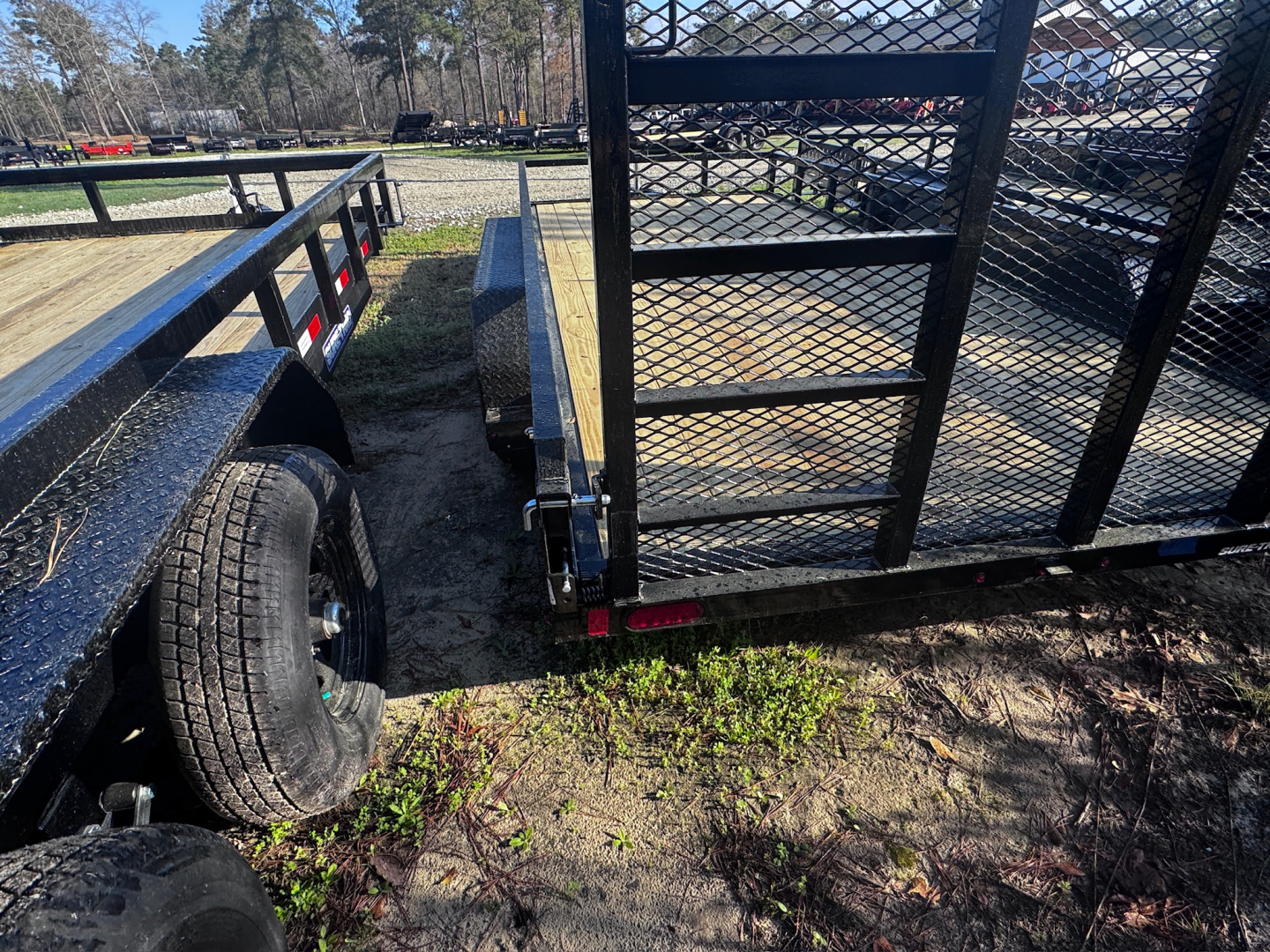 New 2026 Sure-Trac 7X16 TUBE TOP UTILITY 7K