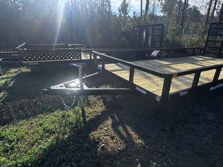 New 2026 Sure-Trac 7X16 TUBE TOP UTILITY 7K