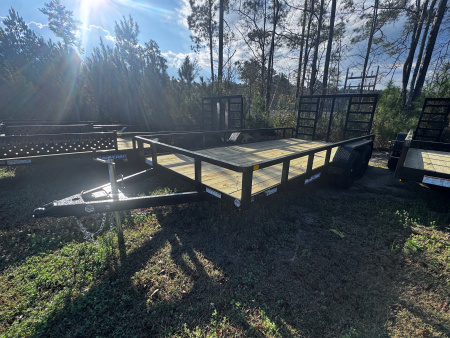 New 2026 Sure-Trac 7X16 TUBE TOP UTILITY 7K