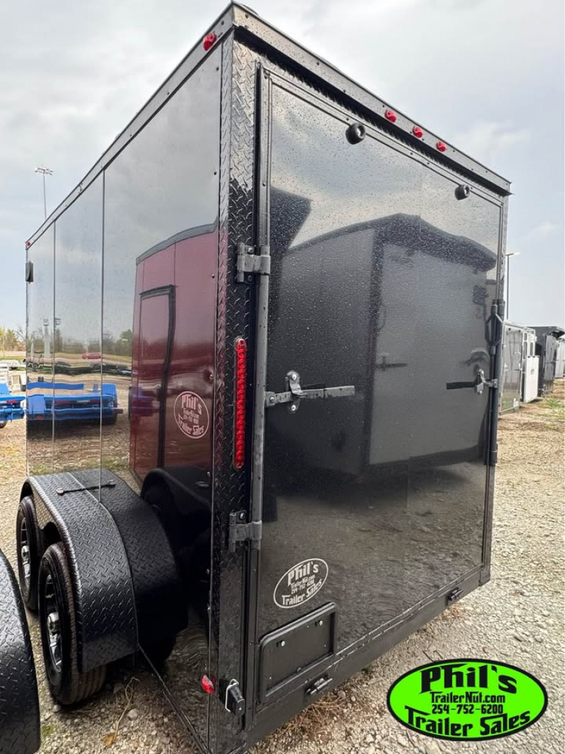 New 2026 6X12 ENCLOSED TRAILER ETRACK AND GAP FLAP UPGRADE Cargo / Enclosed Trailer