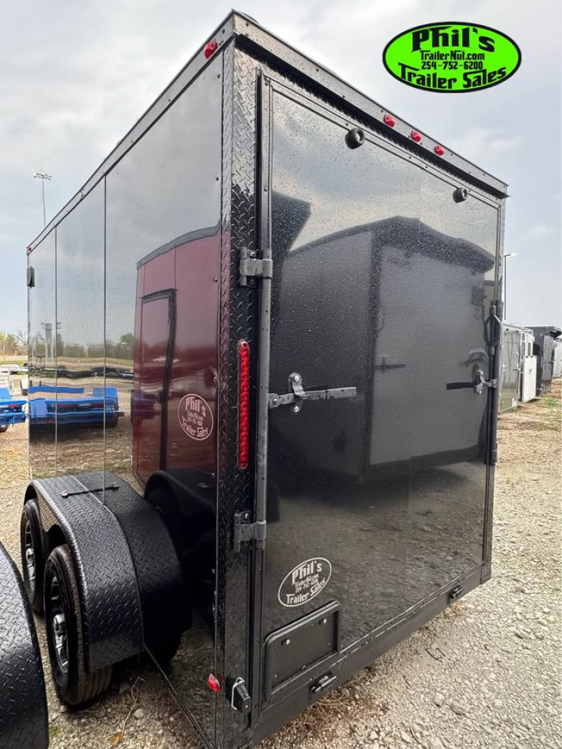 New 2026 6X12 ENCLOSED TRAILER ETRACK AND GAP FLAP UPGRADE Cargo / Enclosed Trailer