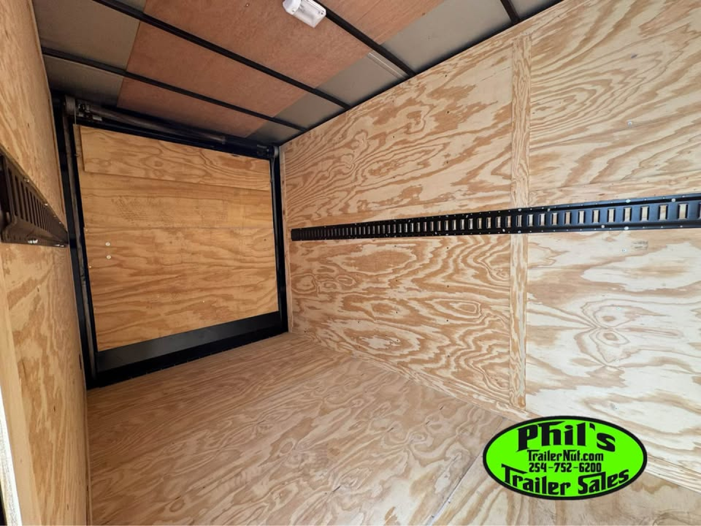 New 2026 6X12 ENCLOSED TRAILER ETRACK AND GAP FLAP UPGRADE Cargo / Enclosed Trailer