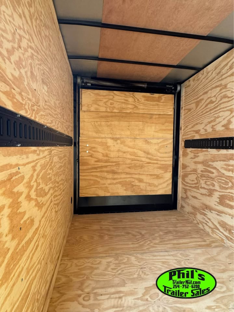 New 2026 6X12 ENCLOSED TRAILER ETRACK AND GAP FLAP UPGRADE Cargo / Enclosed Trailer