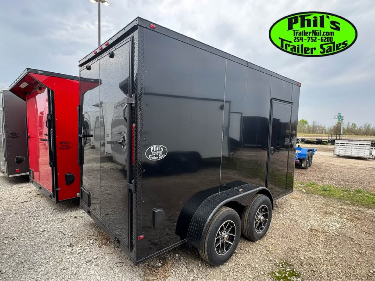 New 2026 6X12 ENCLOSED TRAILER ETRACK AND GAP FLAP UPGRADE Cargo / Enclosed Trailer