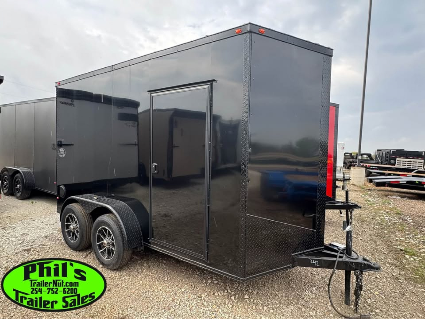 New 2026 6X12 ENCLOSED TRAILER ETRACK AND GAP FLAP UPGRADE Cargo / Enclosed Trailer