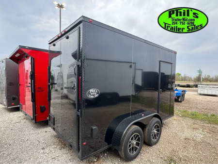 New 2026 6X12 ENCLOSED TRAILER ETRACK AND GAP FLAP UPGRADE Cargo / Enclosed Trailer