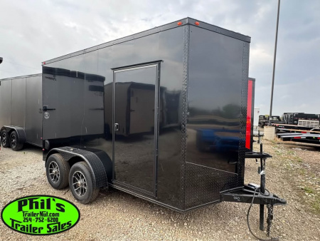 New 2026 6X12 ENCLOSED TRAILER ETRACK AND GAP FLAP UPGRADE Cargo / Enclosed Trailer